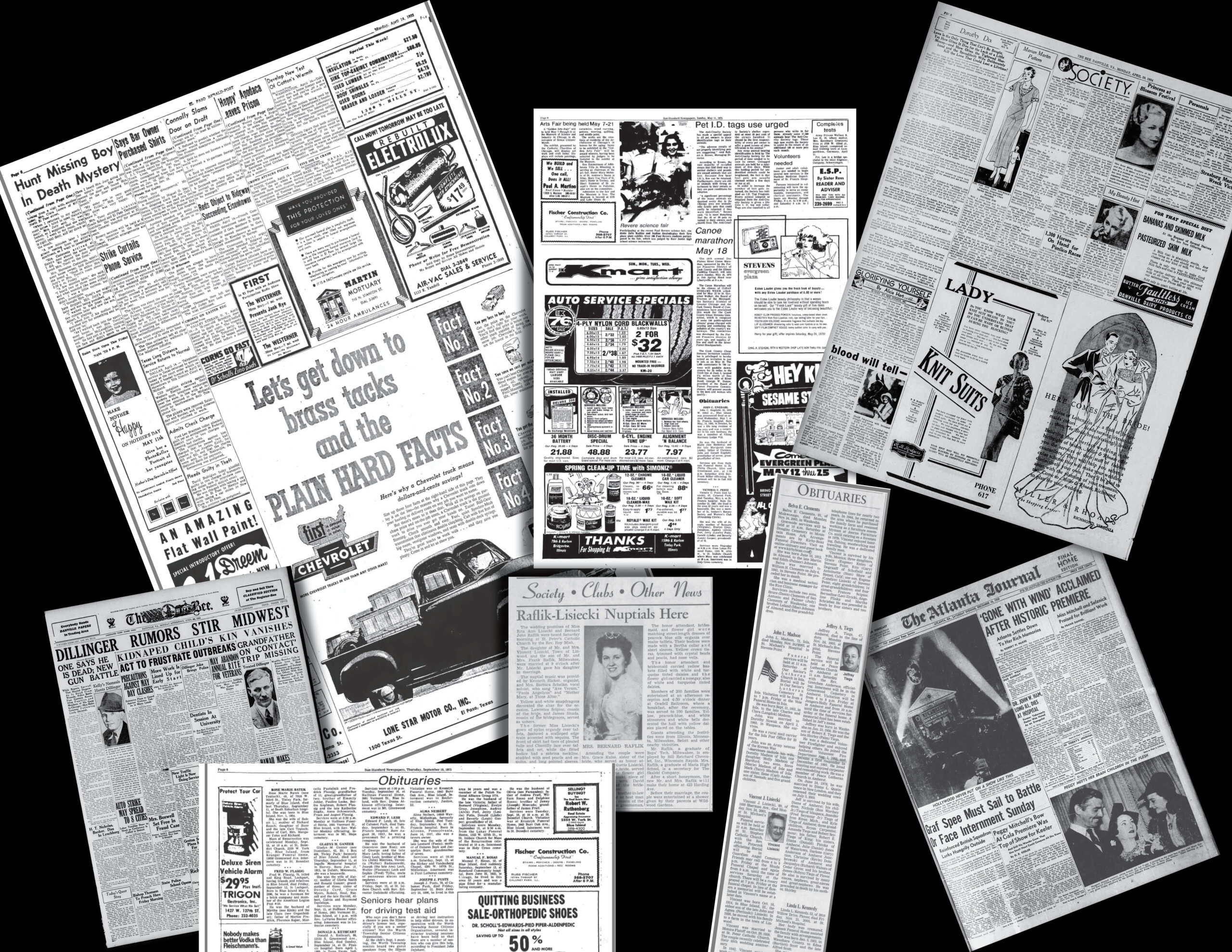 Extra! Extra! Read all about it!: Newspapers are key to family history research
